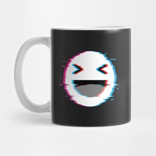 flat icon smile Mug